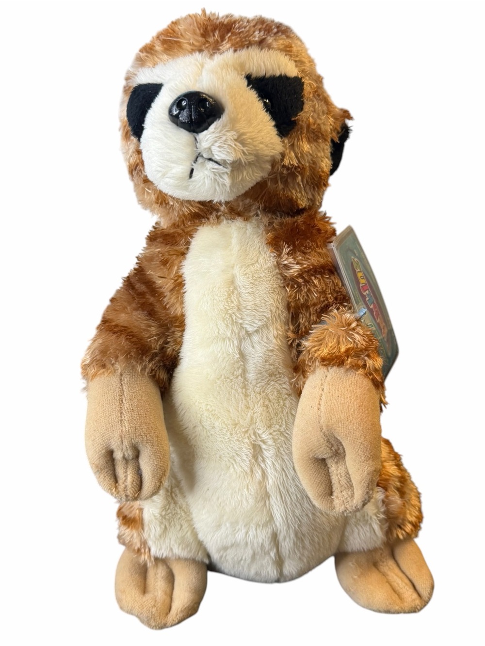 Ganz Webkinz Meerkat HM644 Plush 12” Preowned With Sealed Secret Code Tag